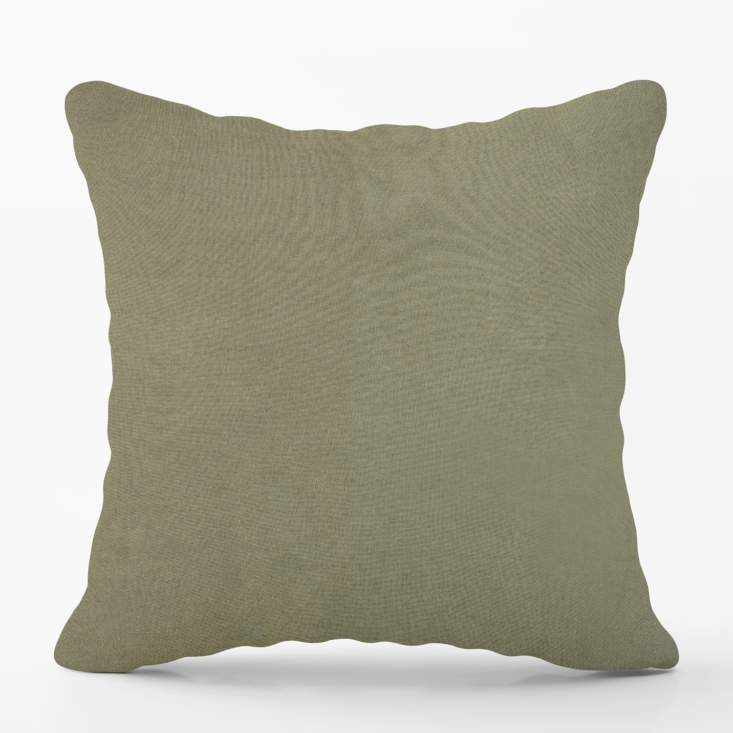  COTTON CUSHION 40Χ40 SOLID DARK KHAKI